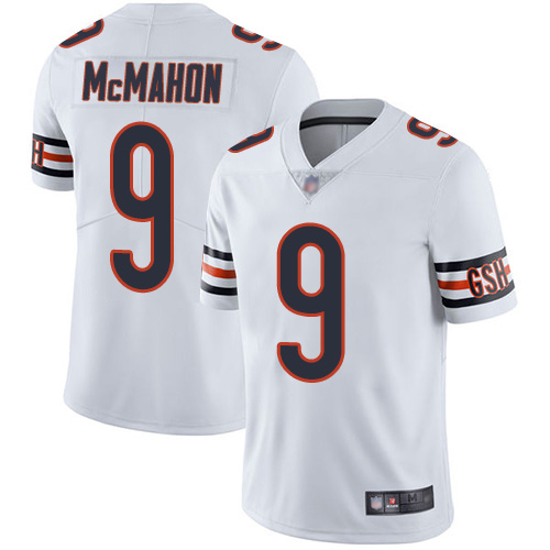 Chicago Bears Limited White Men Jim McMahon Road Jersey NFL Football 9 Vapor Untouchable